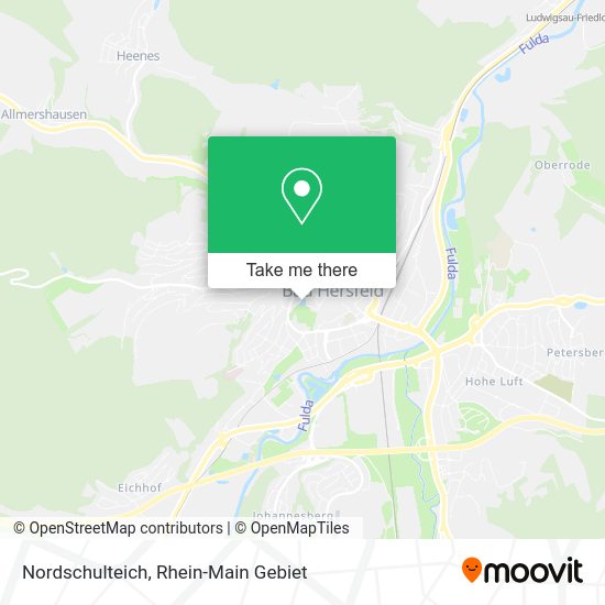 Карта Nordschulteich