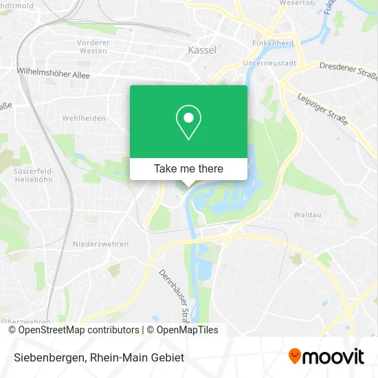 Карта Siebenbergen