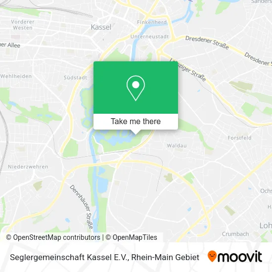 Карта Seglergemeinschaft Kassel E.V.
