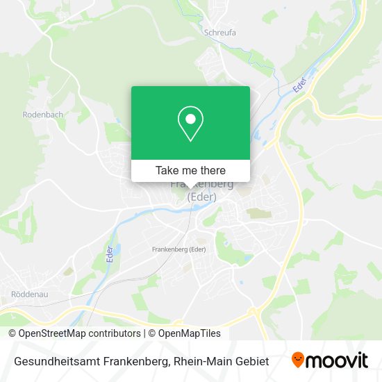 Карта Gesundheitsamt Frankenberg
