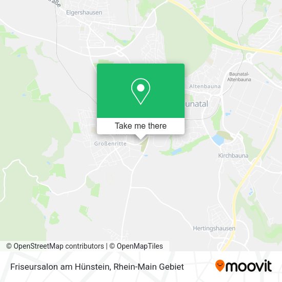 Карта Friseursalon am Hünstein