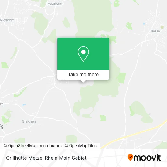 Карта Grillhütte Metze