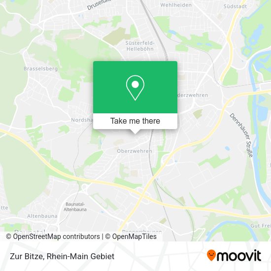 Карта Zur Bitze