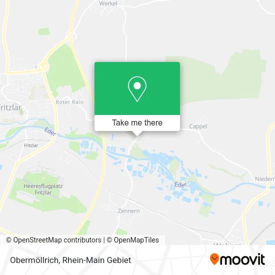 Карта Obermöllrich