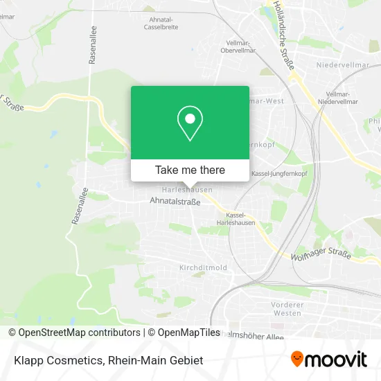 Карта Klapp Cosmetics