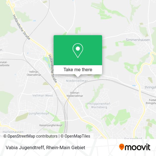 Карта Vabia Jugendtreff