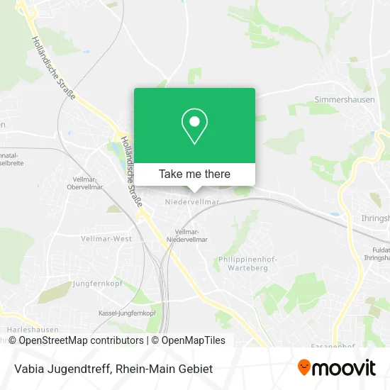 Карта Vabia Jugendtreff