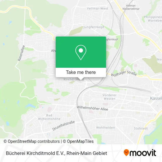Карта Bücherei Kirchditmold E.V.