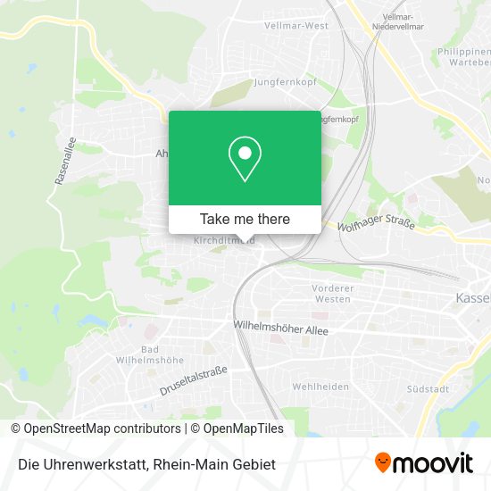 Карта Die Uhrenwerkstatt