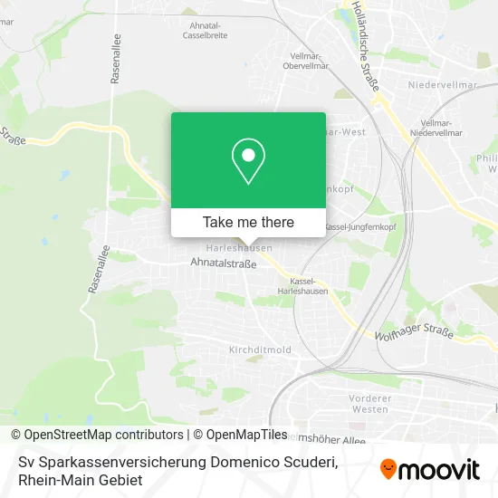 Карта Sv Sparkassenversicherung Domenico Scuderi