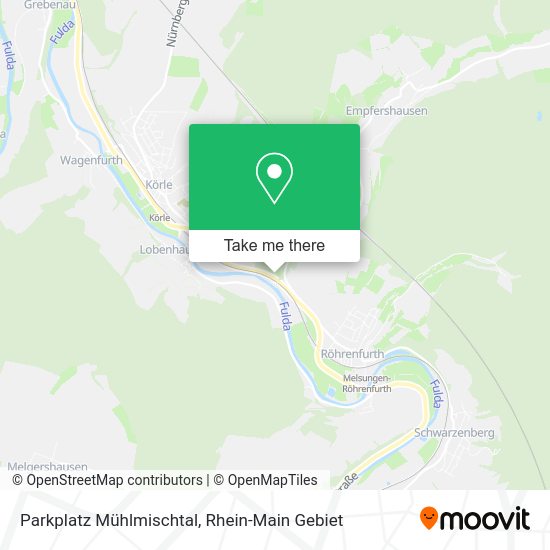 Карта Parkplatz Mühlmischtal