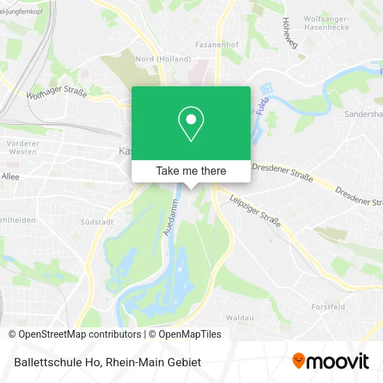 Ballettschule Ho map