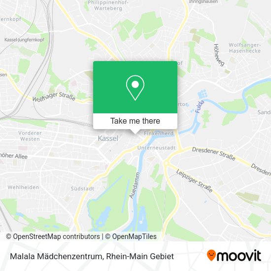 Карта Malala Mädchenzentrum