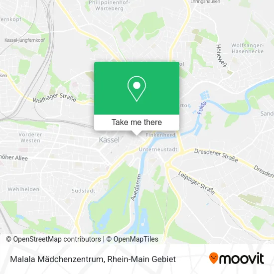 Карта Malala Mädchenzentrum