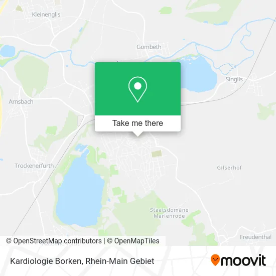 Карта Kardiologie Borken