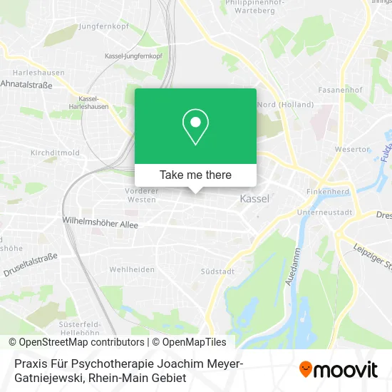 Карта Praxis Für Psychotherapie Joachim Meyer-Gatniejewski