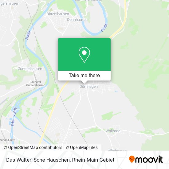 Карта Das Walter' Sche Häuschen
