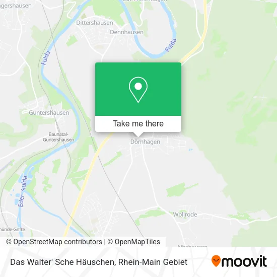 Карта Das Walter' Sche Häuschen