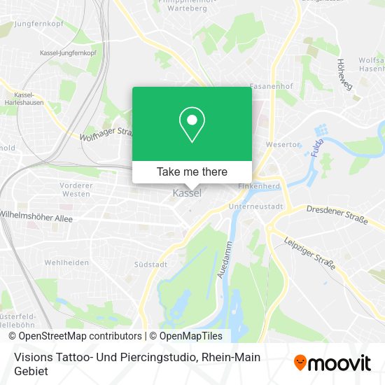 Карта Visions Tattoo- Und Piercingstudio