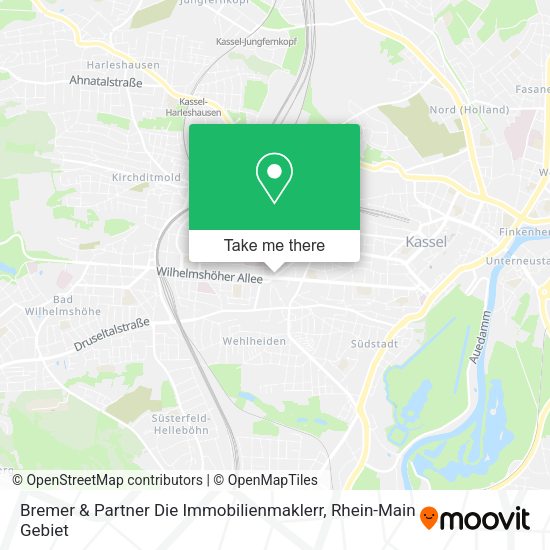 Карта Bremer & Partner Die Immobilienmaklerr