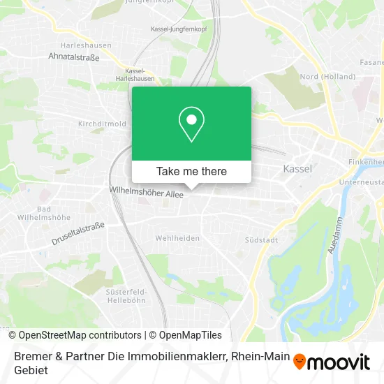 Карта Bremer & Partner Die Immobilienmaklerr