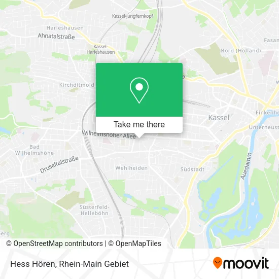 Карта Hess Hören