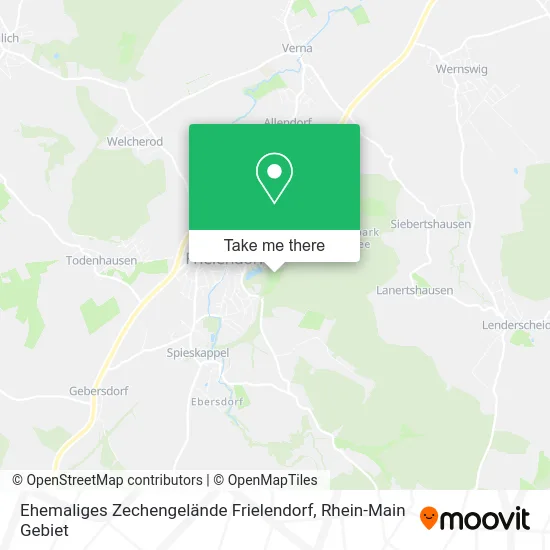 Карта Ehemaliges Zechengelände Frielendorf