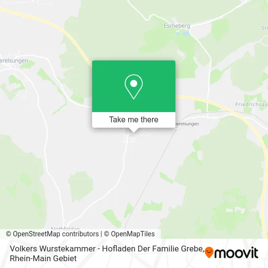 Карта Volkers Wurstekammer - Hofladen Der Familie Grebe