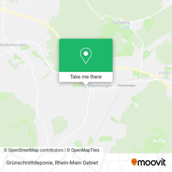 Карта Grünschnittdeponie