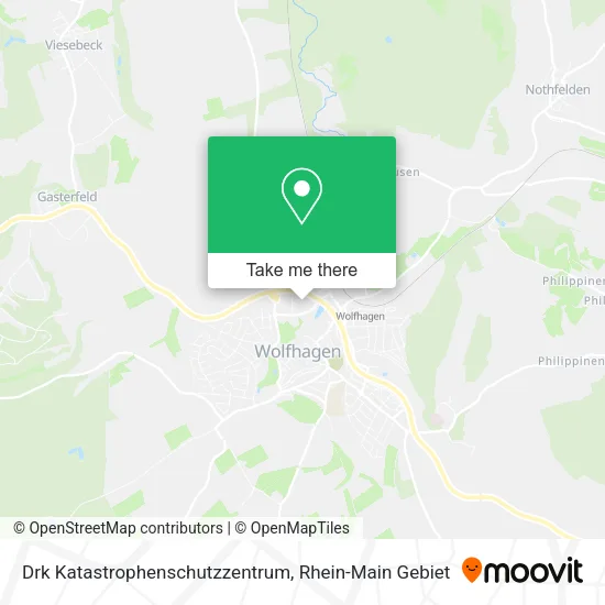 Карта Drk Katastrophenschutzzentrum