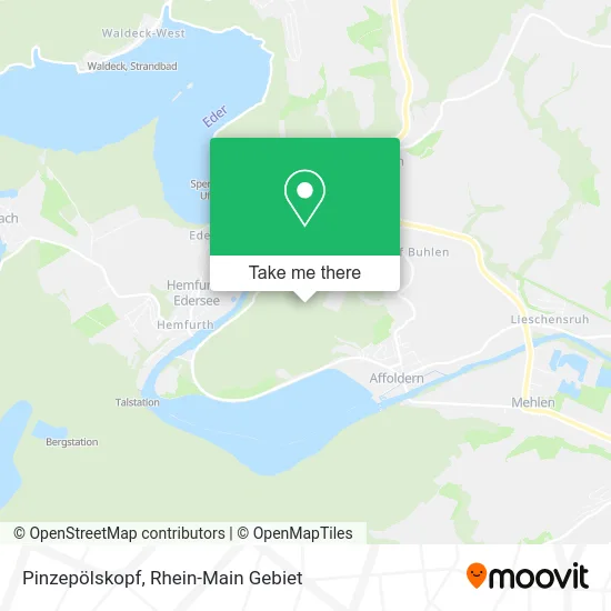 Карта Pinzepölskopf