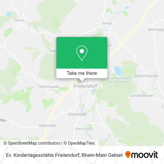Карта Ev. Kindertagesstätte Frielendorf