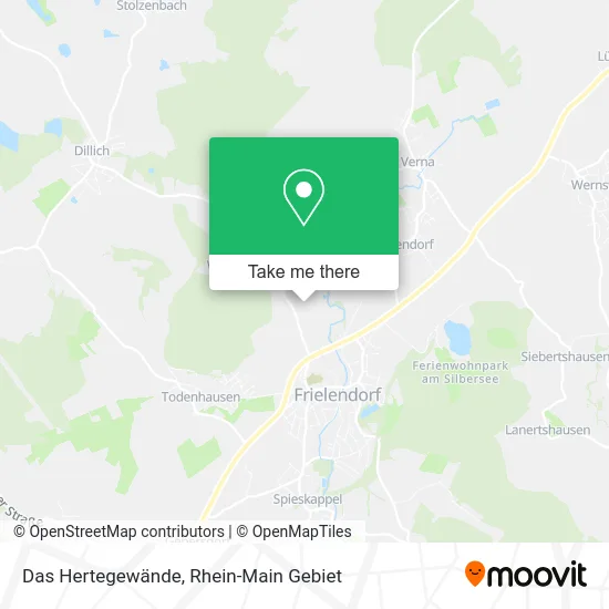 Карта Das Hertegewände