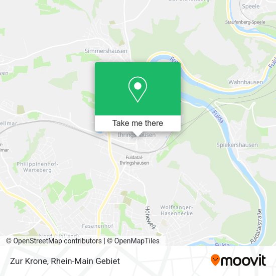 Карта Zur Krone