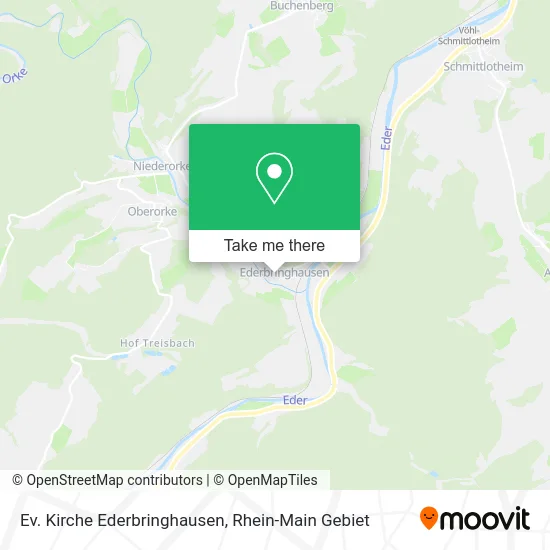 Карта Ev. Kirche Ederbringhausen