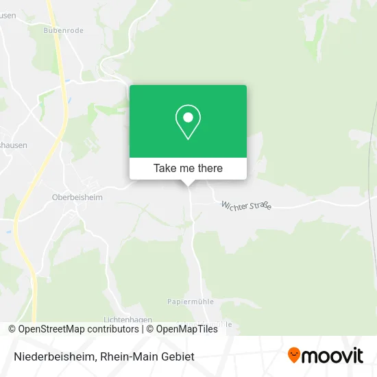 Карта Niederbeisheim