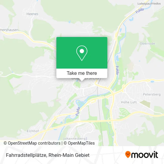 Карта Fahrradstellplätze