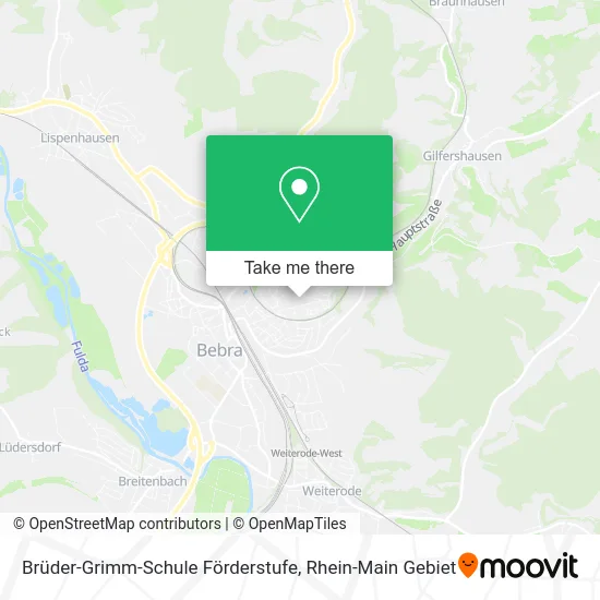 Карта Brüder-Grimm-Schule Förderstufe