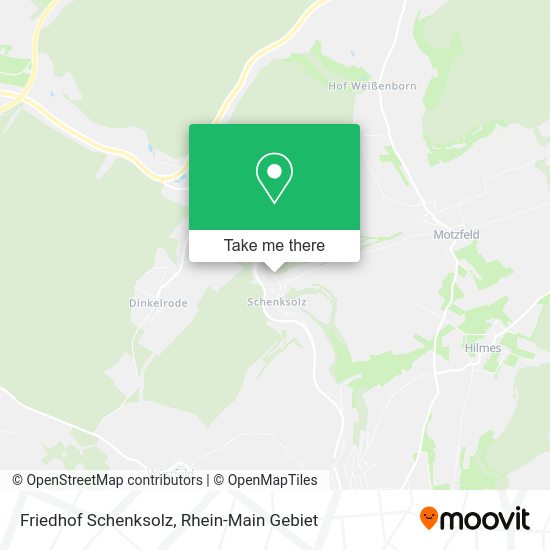 Карта Friedhof Schenksolz