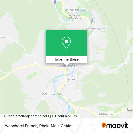 Карта Wäscherei Fritsch