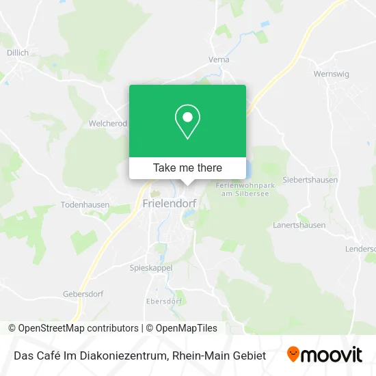Карта Das Café Im Diakoniezentrum