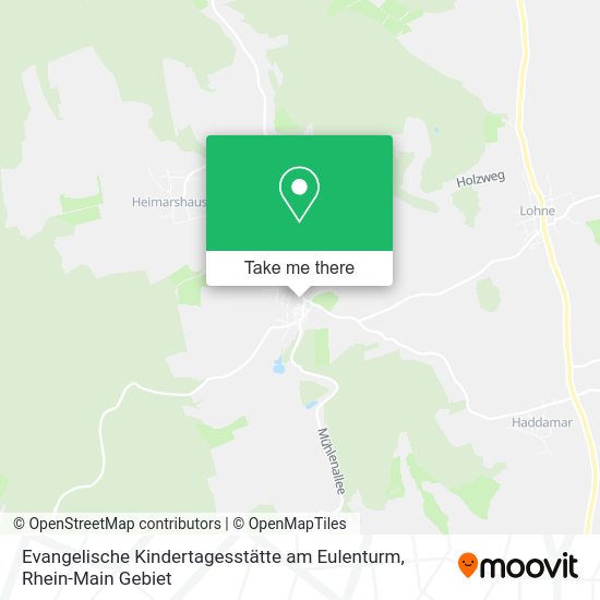 Карта Evangelische Kindertagesstätte am Eulenturm