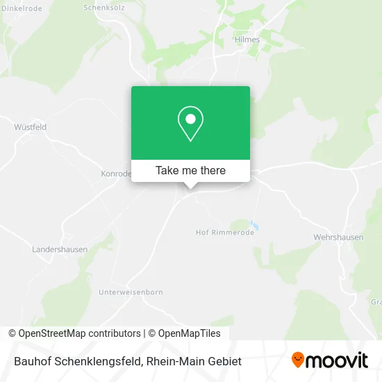 Карта Bauhof Schenklengsfeld