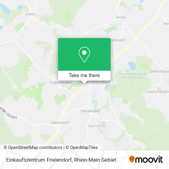 Карта Einkaufszentrum Frielendorf