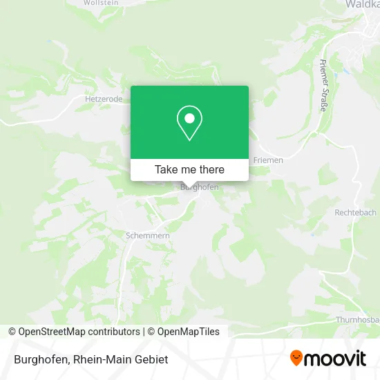 Карта Burghofen
