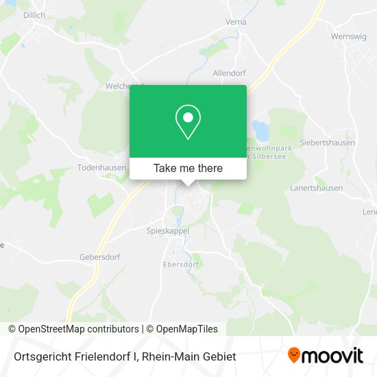 Карта Ortsgericht Frielendorf I