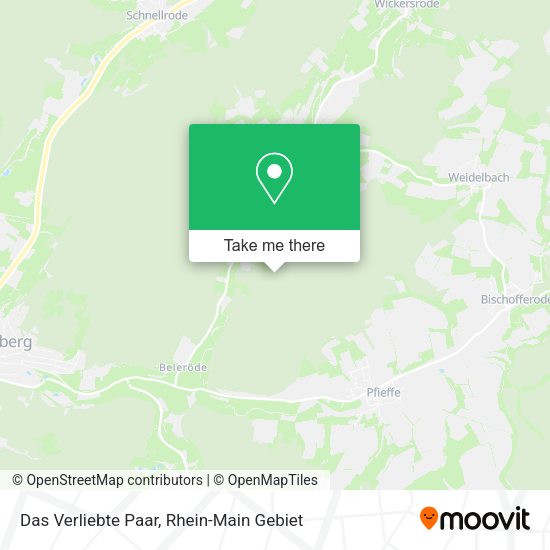 Карта Das Verliebte Paar