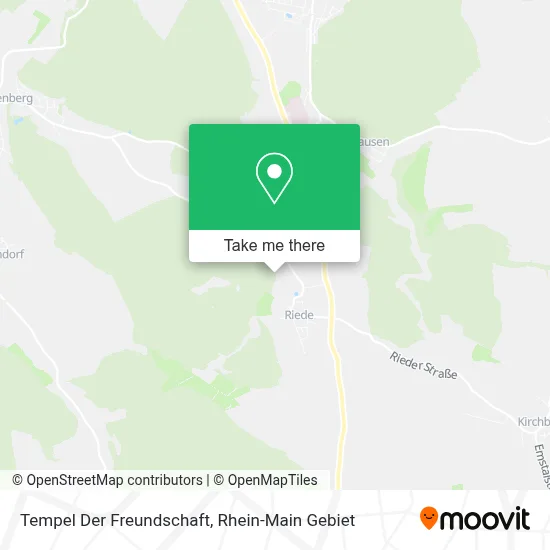 Tempel Der Freundschaft map