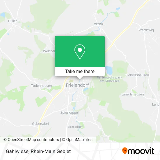 Карта Gahlwiese