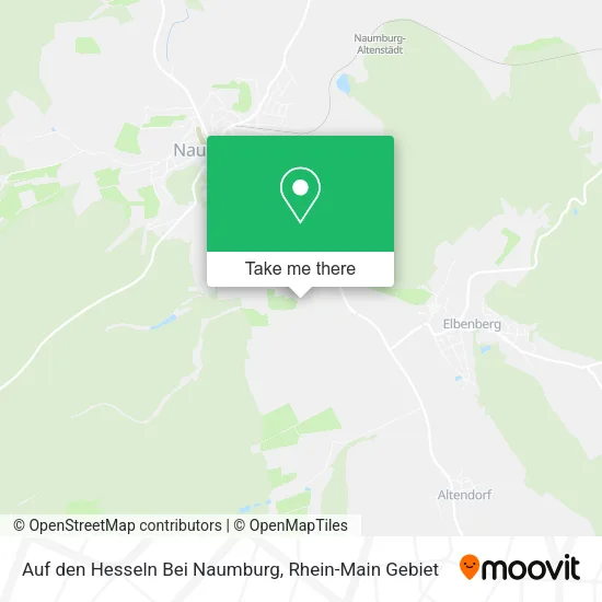 Карта Auf den Hesseln Bei Naumburg